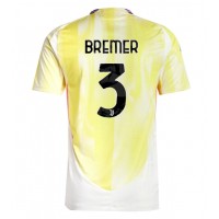 Camisa de time de futebol Juventus Gleison Bremer #3 Replicas 2º Equipamento 2024-25 Manga Curta